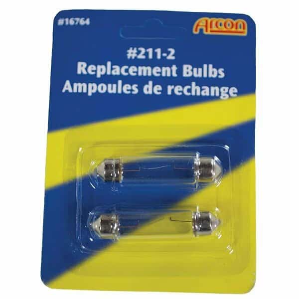 No.211-2 Replacement Bulb, Carded, 2PK
