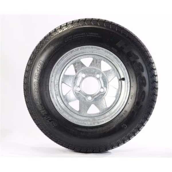 Americana AMW-3S160 13 in. ST175-80 D13 Load C 5 Lug Spoke Tire Rim Spoke; Galvanized