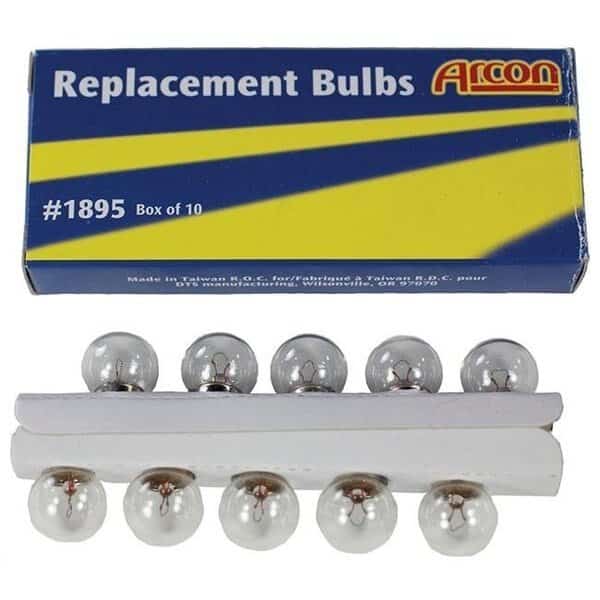 Arcon ARC-16791 No.1895 Replacement Bulb; Box of 10