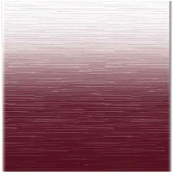 14-2 ft. Colorado-1PC Burgundy Shale Fade White