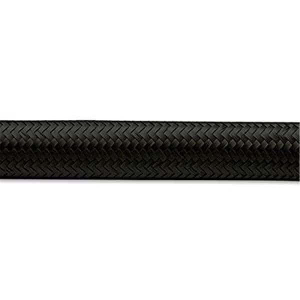 16 AN x 20 ft. Roll Nylon Braided Flex Hose - Black