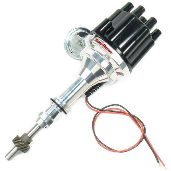 Billet Distributor Black Cap for Ford SB