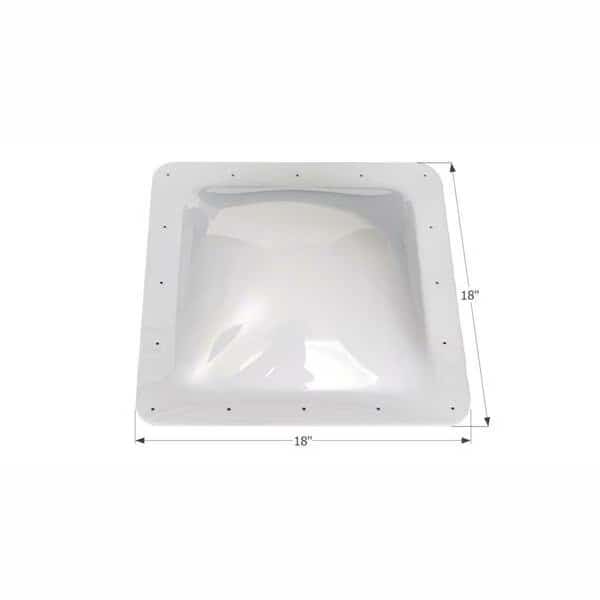 18 x 18 in. Skylight, White