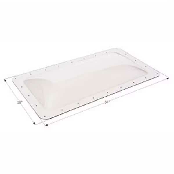18 x 34 in. - Rv Skylight Sl1430C, Clear