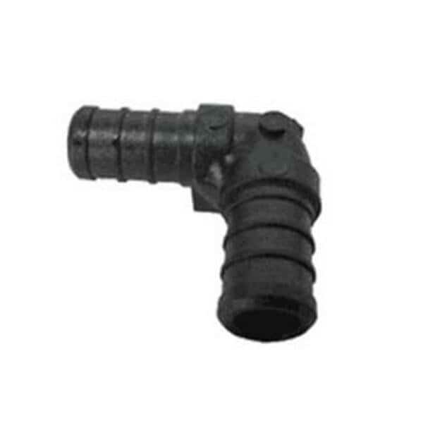 0.37 in. Black Polysulfone Fresh Water 90 Deg Elbow