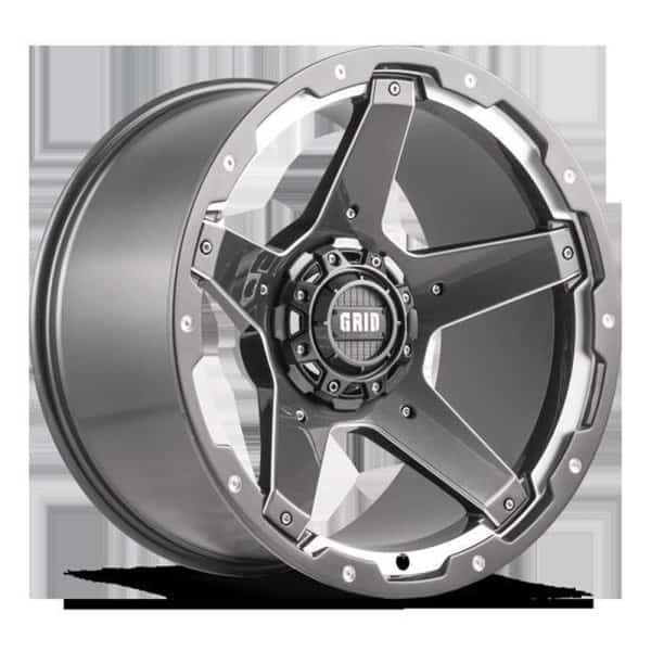 20 x 10 in. Black Insert Wheels
