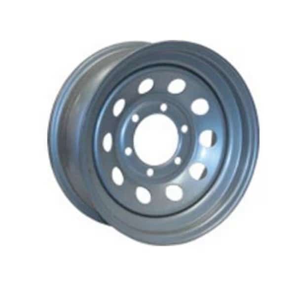 Americana AMW-20760 16 X 6 in. Trailer Wheel - Morton Silver, Americana, Mfr#: AMW-20760