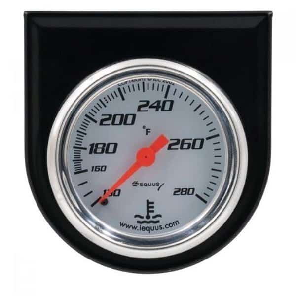 Equus E20-5242 2 in. White Oil Press Gauge