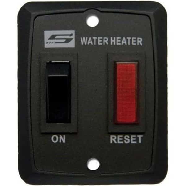 Suburban Manufacturing 234229 Switch & Light Assembly for Water Heaters - Black