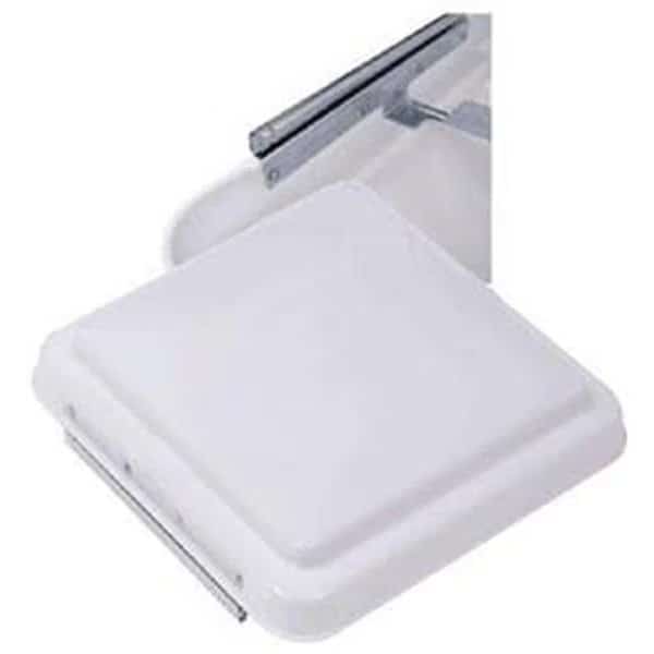 63113 14 x 14 in. Roof White Vent Lid