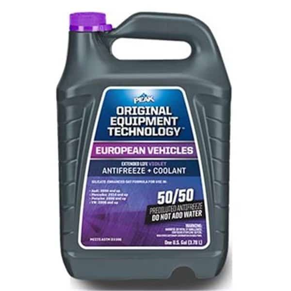 PEVB53 Peak OEM European Engine Coolant Original Equipment Technology, Violet