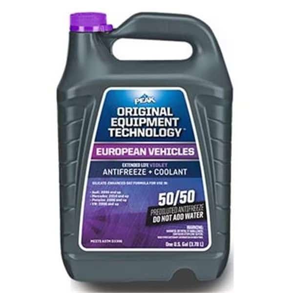 Peak & Herculiner PEVB53 Peak OEM European Engine Coolant Original Equipment Technology; Violet