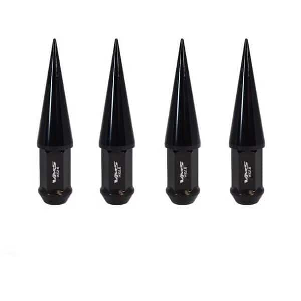 True Spike LG0956BK Lug Nuts; Black