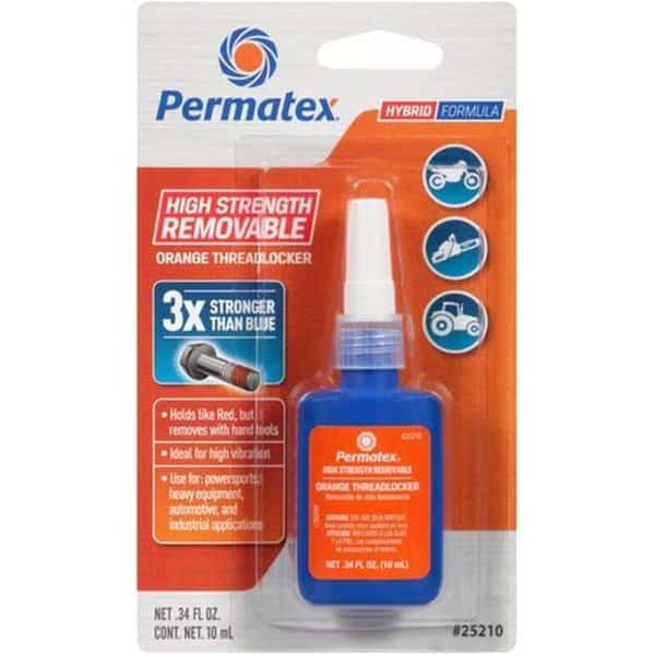 25210 High Strength Removable Orange ThreadLocker