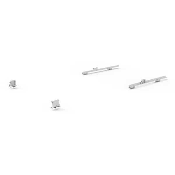 Kargo Master 408TC Clamp & Lock Ladder Racks Mount Kit