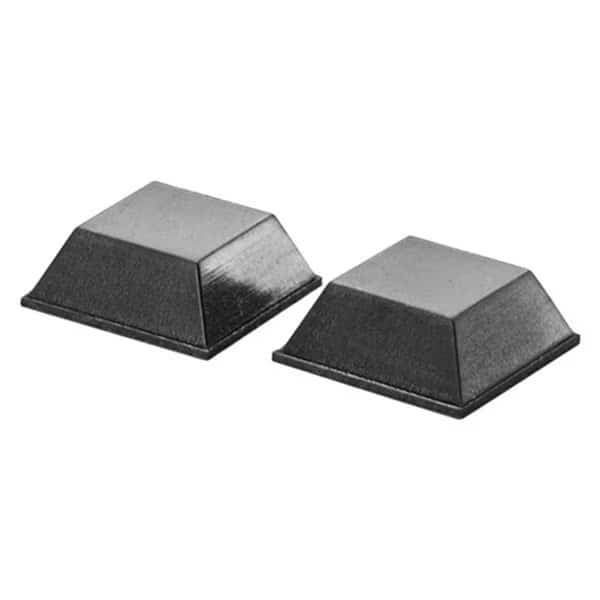 1167 0.75 x 0.75 in. Adhesive Backed Rubber Door Pads