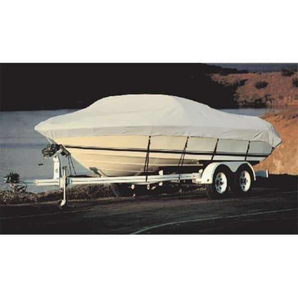 Taylor Made 70207 21 x 23 ft. 102 in. Cuddy Cabin Boat Cover, Gray