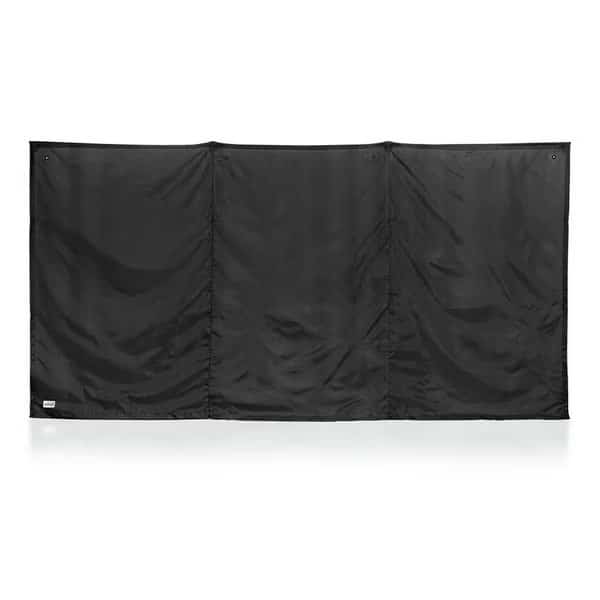 Instant Outdoor Privacy Screen Black