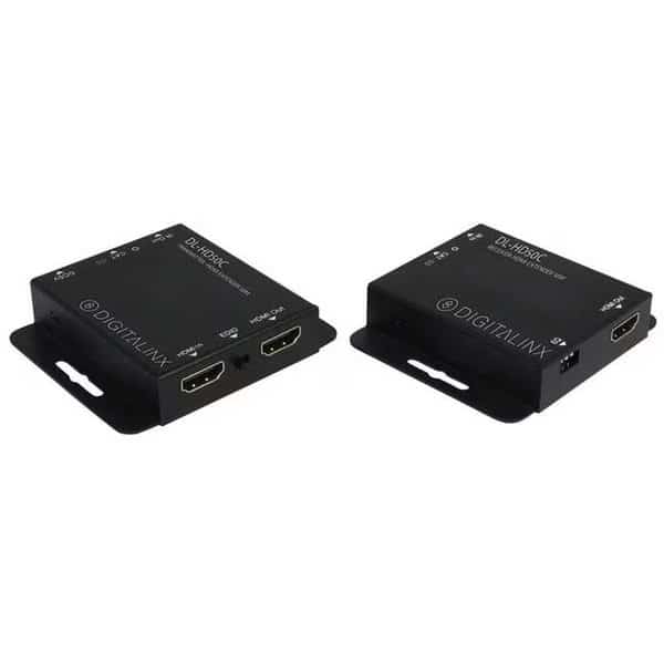 Digitalinx DL-HD50C 50 m & 150 ft. HDMI Over single Cat Extender Set