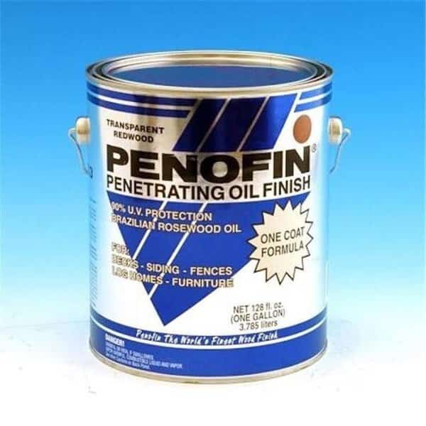 Penofin 159064 5 gal Transparent Red Label Ultra Premium Penetrating Oil Finish 250 VOC  Western Red Cedar, Penofin, Mfr#: 733921411128