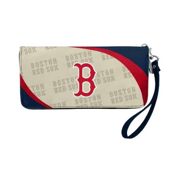 MLB Curve Zip Organizer Wallet - Boston Red Sox