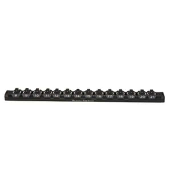0.37 in. Lock, a, Socket Metric Drive , Black