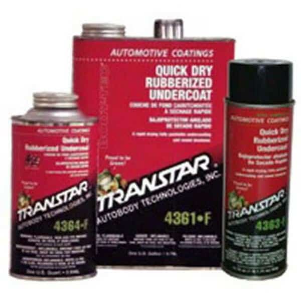 Quick Dry Rubberized Undercoating, Black