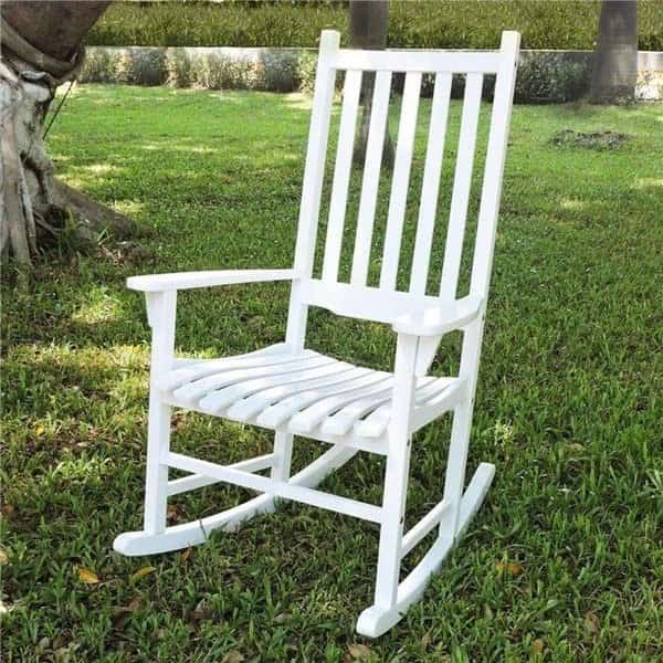 Merrick Pet Food MP28260 Traditional Rocking Chair - White, Merry Products, Mfr#: MPG-PT-41110WP