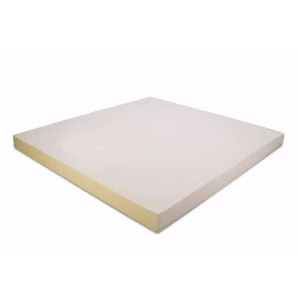Memory Foam Solutions UBSMSF92E Expanda Mattress Pad Cover 2 in. Thick Full & Double Size 3 lbs Density Visco Elastic Memory Foam Mattress Pad Bed Topper