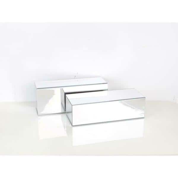 Single Mirror Shoe Display