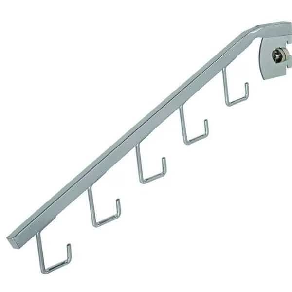 5-Hook Square Waterfall For 0.5 In. Slot On 1 In. Centers