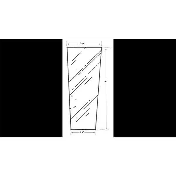American Mantle FG900 900 Pane Tempered Glass