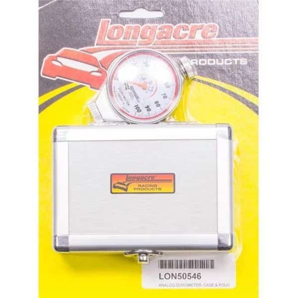 Longacre 52-50546 Deluxe Tire Durometer with Silver Storage Case