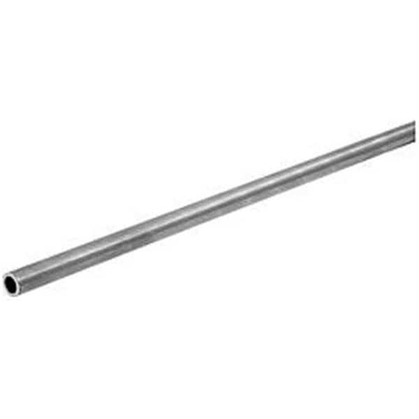 Round Mild Steel Tubing - 0.37 in. x 4 ft. x 0.06 in.