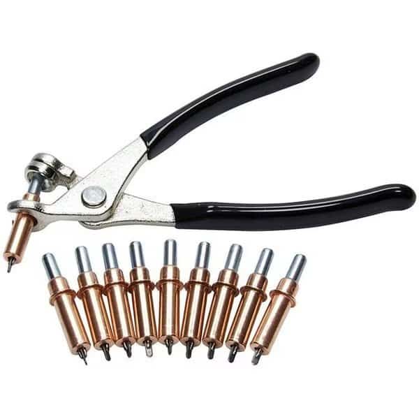 Allstar Performance ALL18221 Cleco Plier & Pin Kit with 0.12 in. Pins