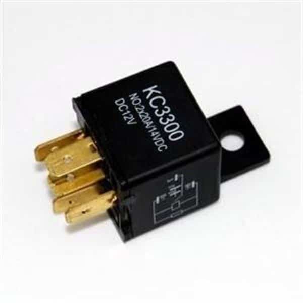 KC Hilites 3300 40A 5 Pole Relay Kit - Black