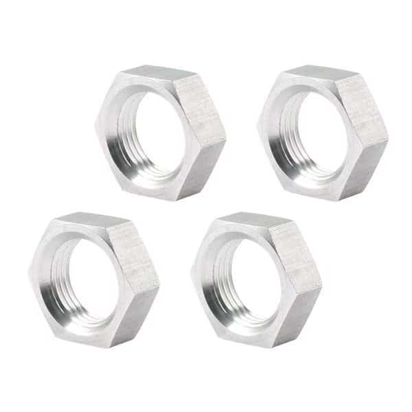 0.75 in. 16 Left Hand Steel Thin OD Jam Nuts, 4PK