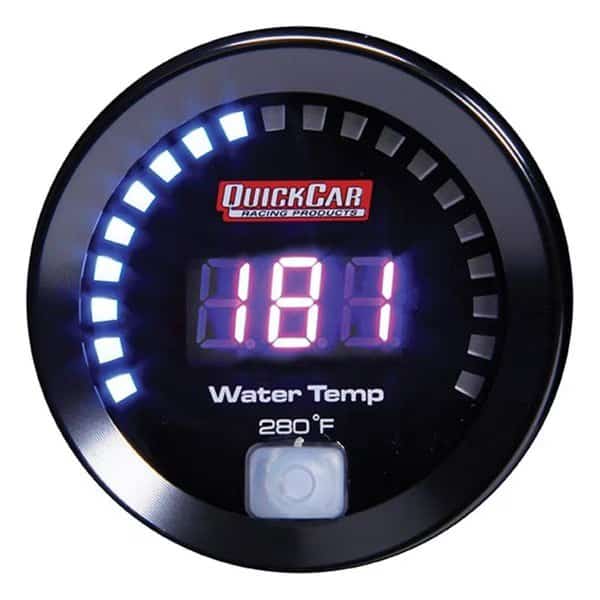 Quickcar Racing Products QRP67-006 100-280 Digital Water Temprature Gauge