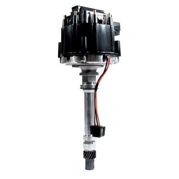 V8 HEI Black Cap & Coil Race Distributor for Chevy