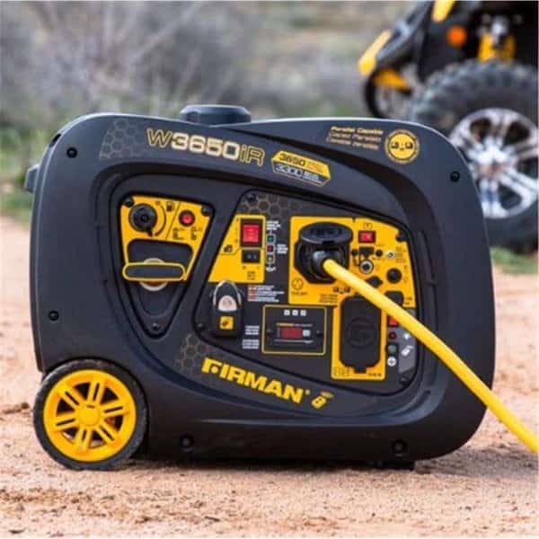 Portable Generator, Gasoline, 3,300 W Rated, 3,650 W Surge, Electric, Recoil, Wireless Remote Start