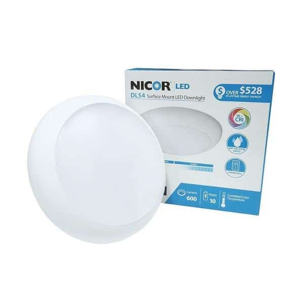 4 In. Led Surface Mount Retrofit, White - 2700K