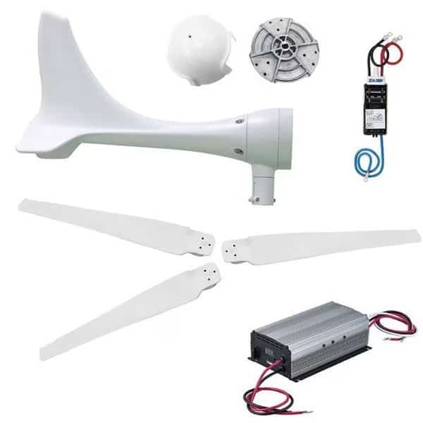 Automaxx DB0600ABDA7 600W Windmill Wind Turbine Generator kit; 12-24V & 50-25A