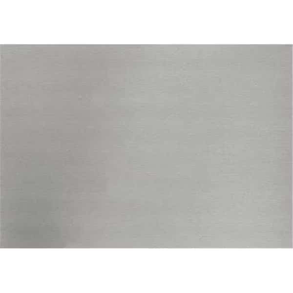 26 x 59 in. Decorative Self Adhesive Premium Film; Metallic Brush Silver