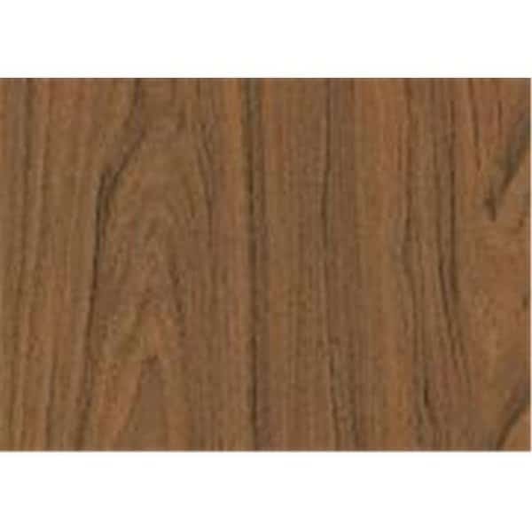 17 x 78 in. Decorative Self Adhesive Film; Medium Walnut