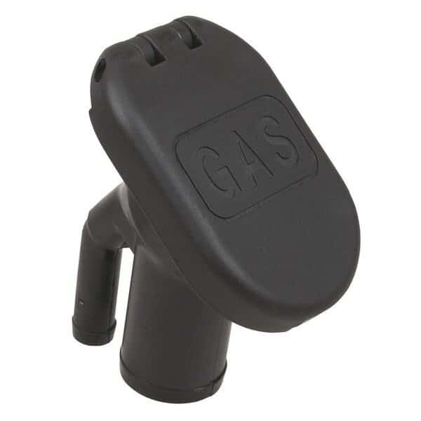 1318DPGBLK Black Angled Marine Vented Fuel Fill, Superjock, Mfr#: SU933902
