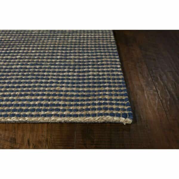 78 x 114 in. Blue Wool or Jute Rug