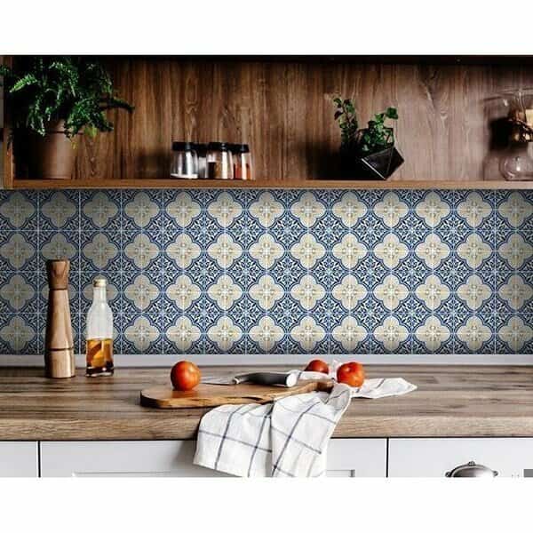 7 x 7 in. Nelly Yellow Peel & Stick Removable Tiles