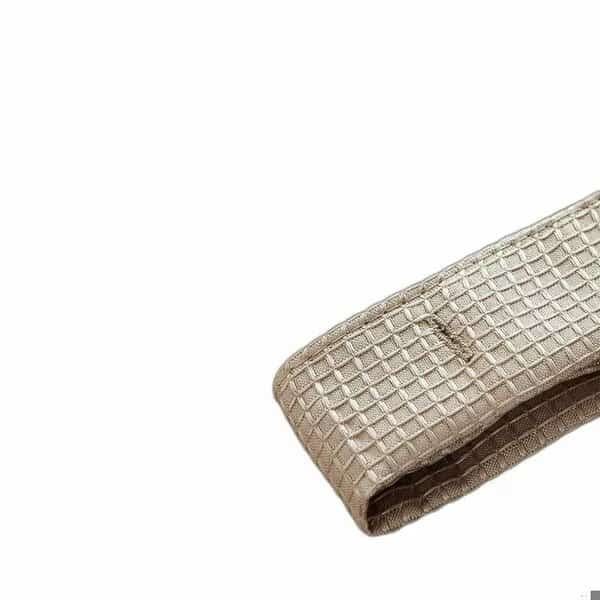 72 x 70 x 1 in. Mocha Sheer & Grid Shower Curtain & Liner Set