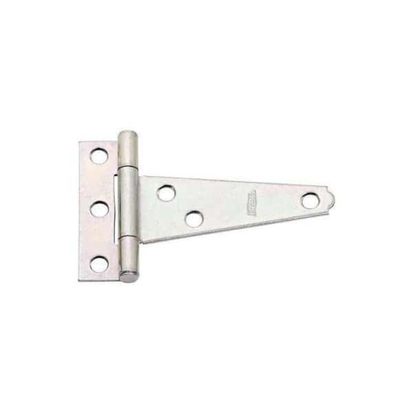 3 in. Plated Light T Hinge