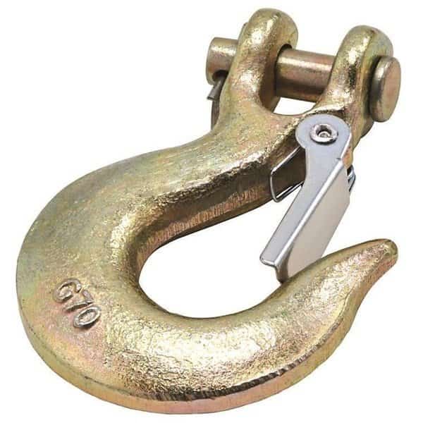 0.31 in. N830-319 Chain Hook; Yellow Chromate